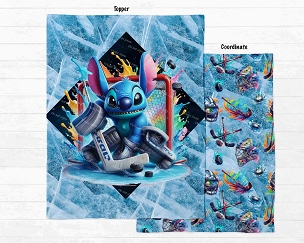 Hockey Stitch Blanket Panel
